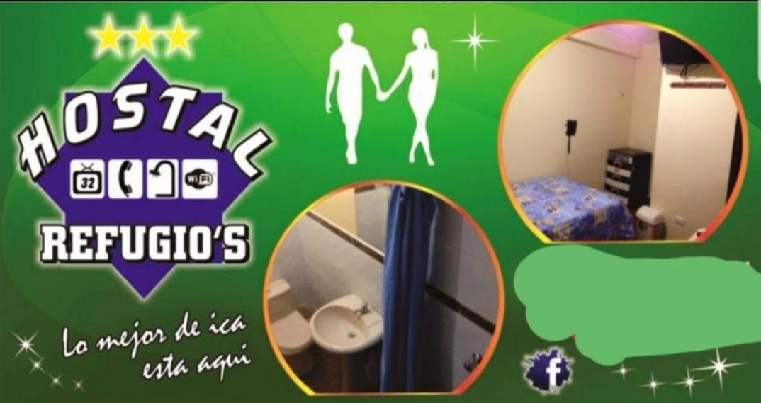 Hostal Refugio'S Ика Екстериор снимка